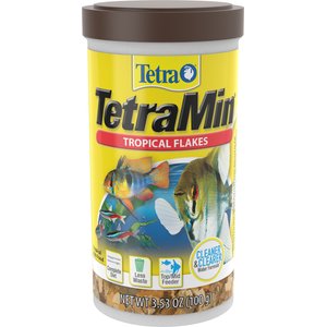 TetraMin Tropical Flakes Fish Food, 3.53-oz jar