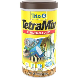 TetraMin X-Large Tropical Flakes Fish Food, 5.65-oz jar