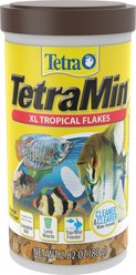TetraMin X-Large Tropical Flakes Fish Food, 2.82-oz jar