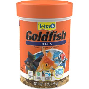 TetraFin Flakes Goldfish Food, 1-oz jar