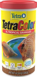 Tetra Color Tropical Granules Fish Food, 10.58-oz jar
