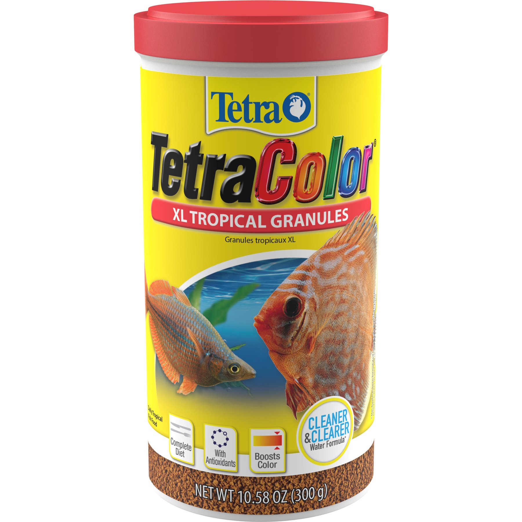 Tetra Color Tropical Granules Fish Food, 10.58-oz jar