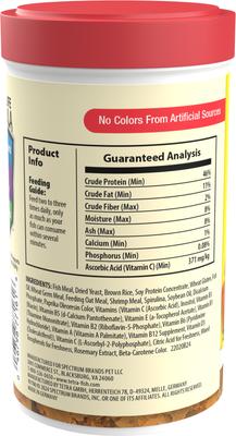 Show full view: Tetra Color Tropical Flakes Fish Food, 2.20-oz jar slide 2 of 8