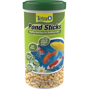 Tetra Pond Sticks Goldfish & Koi Fish Food, 3.53-oz jar