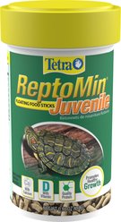 Tetra ReptoMin Baby Floating Sticks Turtle & Amphibian Food, 0.92-oz jar