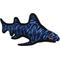 Show in main carousel: Tuffy's Ocean Shark Squeaky Dog Plush Toy, Blue slide 1 of 6