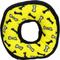 Show in main carousel: Tuffy's Ring Bone Squeaky Dog Plush Toy, Yellow, Medium slide 4 of 6