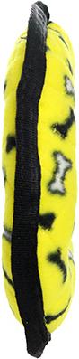 Show full view: Tuffy's Ring Bone Squeaky Dog Plush Toy, Yellow, Medium slide 3 of 6