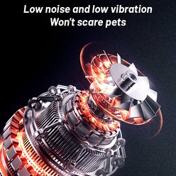 GroovyPets 5-Speed Ultra Quiet LCD Display Electric Dog & Cat Nail Grinder, Each slide 2 of 8