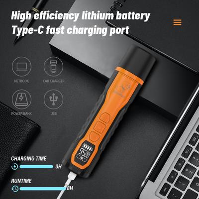 Show full view: GroovyPets 5-Speed Ultra Quiet LCD Display Electric Dog & Cat Nail Grinder, Each slide 9 of 10