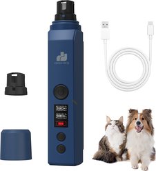 GroovyPets Ultra Quiet LCD Display Electric Dog & Cat Nail Grinder, Each