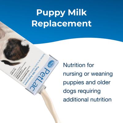 Show full view: PetAg PetLac Puppy Milk Replacement Liquid for Puppies, 32-fl oz carton slide 3 of 12