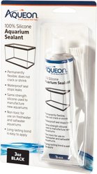 Aqueon Silicone 3-oz Aquarium Sealant, Black slide 1 of 5