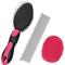 Show in main carousel: Fido Fave Pin Brush, Bathing Brush & Detangling Comb Dog & Cat Grooming Kit, Pink, pack of 3 slide 1 of 8