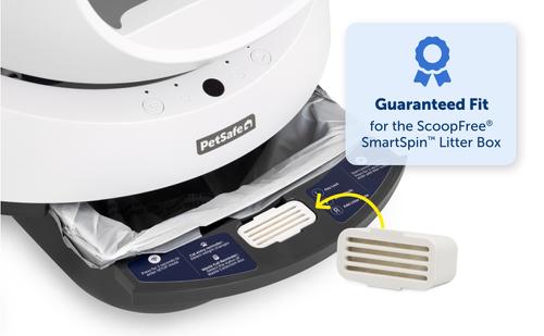 Show full view: PetSafe ScoopFree SmartSpin Cat Litter Box Deodorizer, 2 count slide 4 of 6