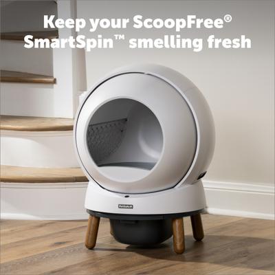 Show full view: PetSafe ScoopFree SmartSpin Cat Litter Box Deodorizer, 2 count slide 2 of 6