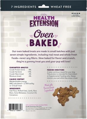 Show full view: Health Extension Oven Baked Lamb Treats, 2.25-lb bag slide 3 of 9