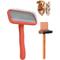 Show in main carousel: Fido Fave Slicker Brush for Cats, Red Orange, 2 count slide 1 of 9