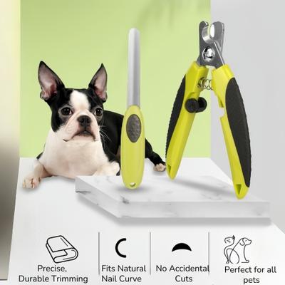 Show full view: Fido Fave Dog Nail Clippers & Trimmer with Safety Guard, Green, pack of 2 slide 4 of 8