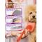 Show in main carousel: Fido Fave Slicker Brush & Comb Set for Dogs, Red Orange, pack of 3 slide 5 of 10