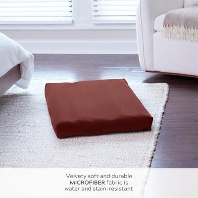 Show full view: Happy Hounds Carson Deluxe Dog Crate Pad, Burgundy, 36-in slide 5 of 10