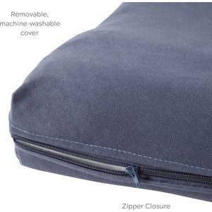Happy Hounds Carson Deluxe Dog Crate Pad, Denim, 42-in