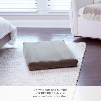 Show full view: Happy Hounds Carson Deluxe Dog Crate Pad, Latte, 36-in slide 4 of 8