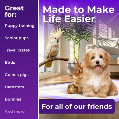 Show full view: Green Lifestyle Disposable Lavender Scented Dog & Cat Pee Pads, 100 count slide 6 of 7