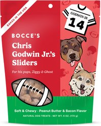 Bocce's Bakery Chris Godwin’s Sliders Beef Adult Soft & Chewy Dog Treats, 6-oz bag