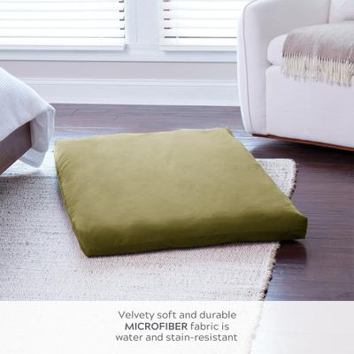 Show full view: Happy Hounds Carson Deluxe Dog Crate Pad, Moss, 48-in slide 4 of 9