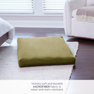 Happy Hounds Carson Deluxe Dog Crate Pad, Moss, 42-in