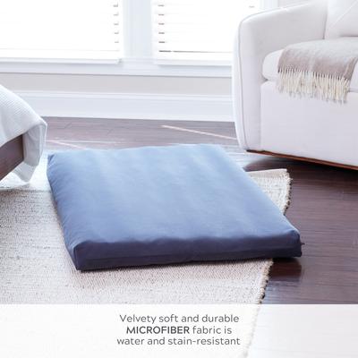 Show full view: Happy Hounds Carson Deluxe Dog Crate Pad, Denim, 48-in slide 4 of 8