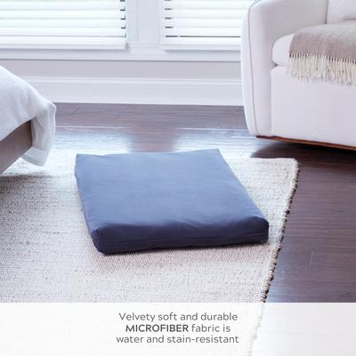 Show full view: Happy Hounds Carson Deluxe Dog Crate Pad, Denim, 36-in slide 4 of 8