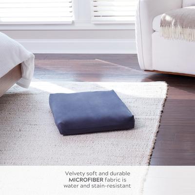 Show full view: Happy Hounds Carson Deluxe Dog Crate Pad, Denim, 24-in slide 5 of 9