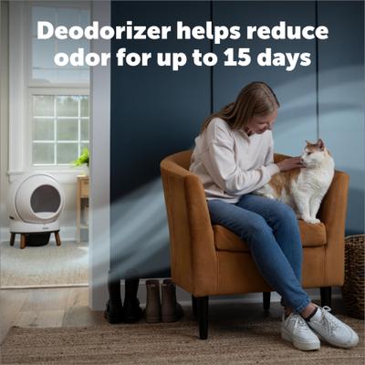 Show full view: PetSafe ScoopFree SmartSpin Cat Litter Box Deodorizer, 2 count slide 3 of 6