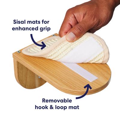 Show full view: Frisco Wall Mounted Cat Steps, 4 pack slide 4 of 9