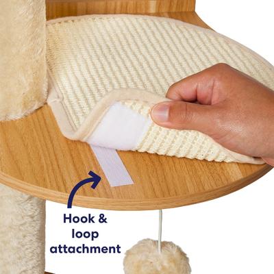 Show full view: Frisco Floor Supported Wall Mounted Cat Tree slide 4 of 11