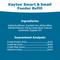 Show in main carousel: Kaytee Smart & Small Feeder Refill Seed Blends Wildbird Food, 2-lb bag, 6 count slide 7 of 11