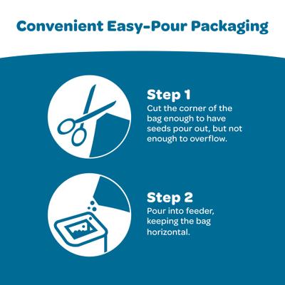 Show full view: Kaytee Smart & Small Feeder Refill Seed Blends Wildbird Food, 2-lb bag, 6 count slide 3 of 11