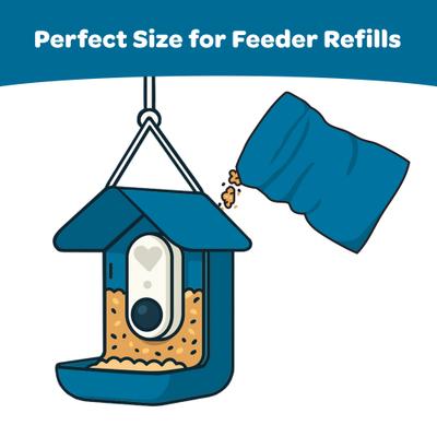Show full view: Kaytee Smart & Small Feeder Refill Seed Blends Wildbird Food, 2-lb bag, 6 count slide 2 of 11