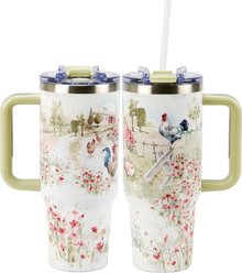 Primitives By Kathy Roosters Travel Mug