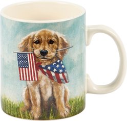 Primitives By Kathy Golden Puppy Mug