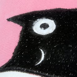 Primitives By Kathy One Eye Open Cat Pillow slide 2 of 4