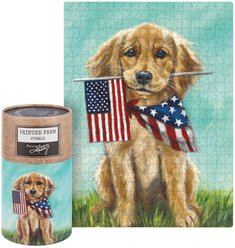 Primitives By Kathy Golden Puppy Puzzle