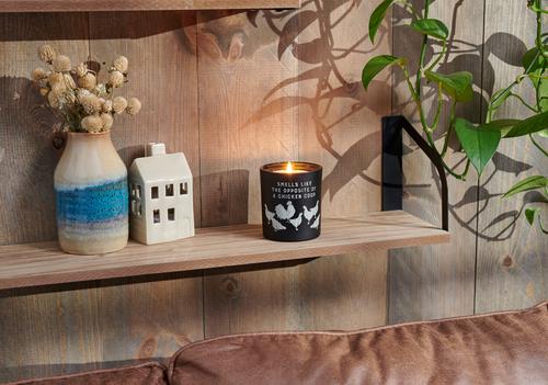 Show full view: Primitives By Kathy Chicken Coop Candle slide 4 of 5