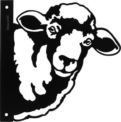 Show full view: Primitives By Kathy Sheep Metal Outdoor Art slide 2 of 4