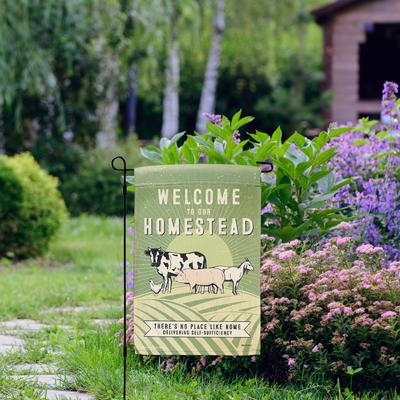 Show full view: Primitives By Kathy Homestead Garden Flag slide 4 of 4