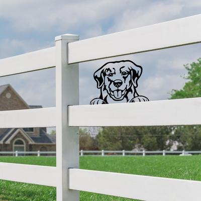 Show full view: Primitives By Kathy Dog Metal Outdoor Art slide 3 of 4