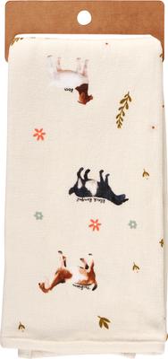 Show full view: Primitives By Kathy for The Love of Goats Kitchen Towel slide 2 of 5