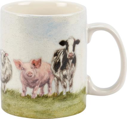 Show full view: Primitives By Kathy Farm Family Mug slide 3 of 3